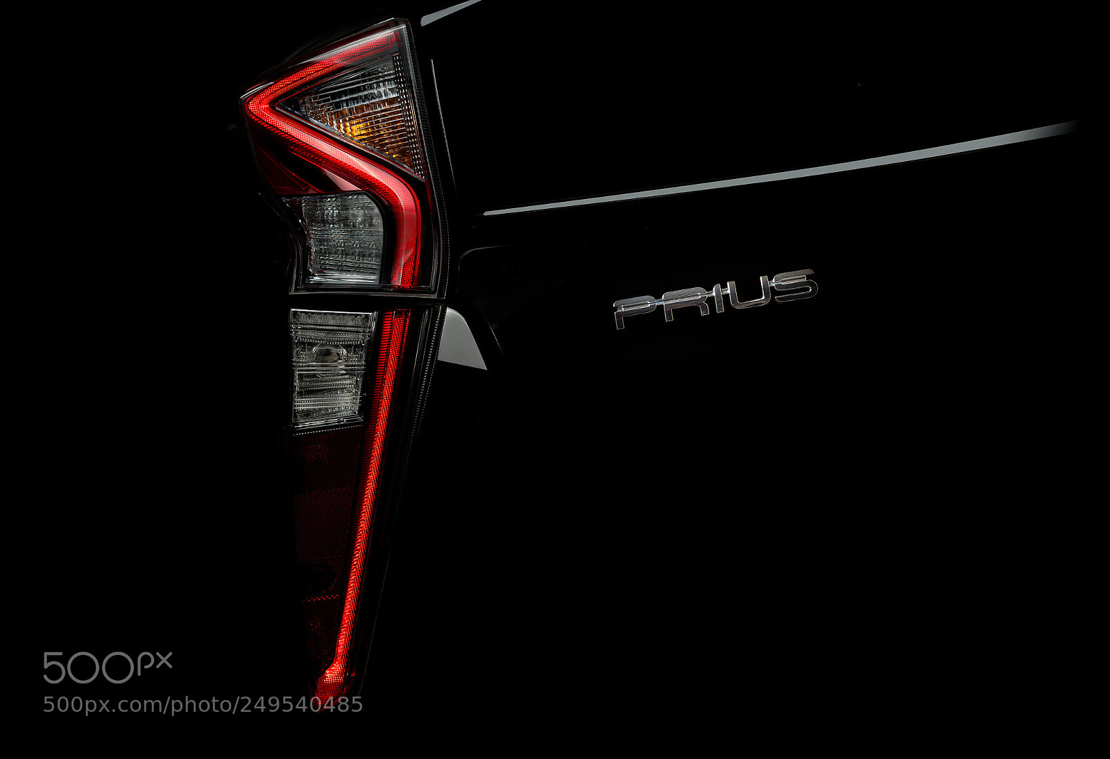 Nikon D810 sample photo. Toyota prius detail shot photography