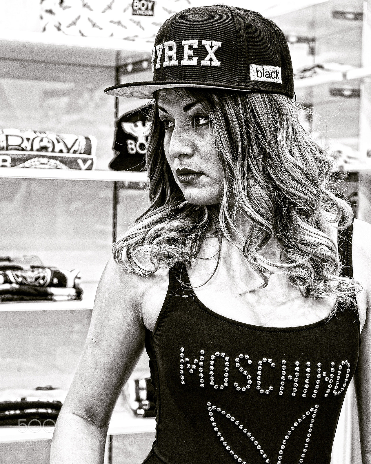 Nikon D3 sample photo. Jakibeth model moschino photography