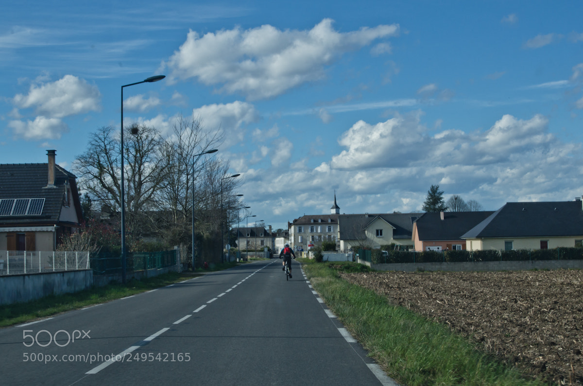 Nikon D7000 sample photo. Lone rider photography