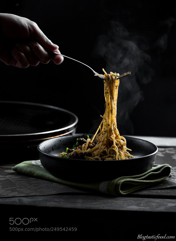 Canon EOS 70D sample photo. Steamy pasta photography