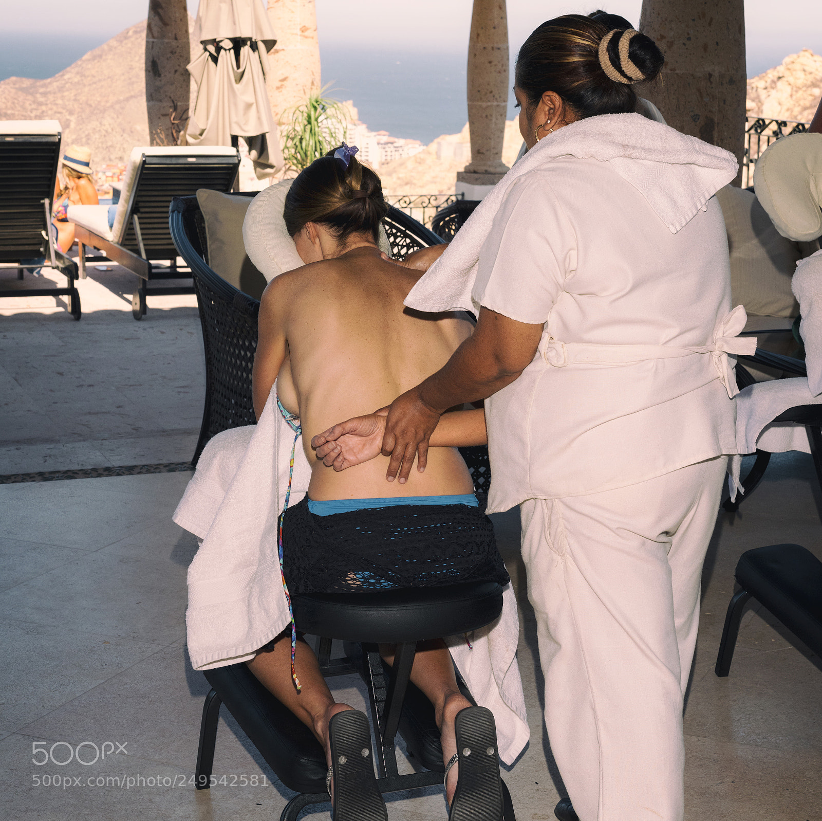 Nikon D810 sample photo. Massage in mexico photography