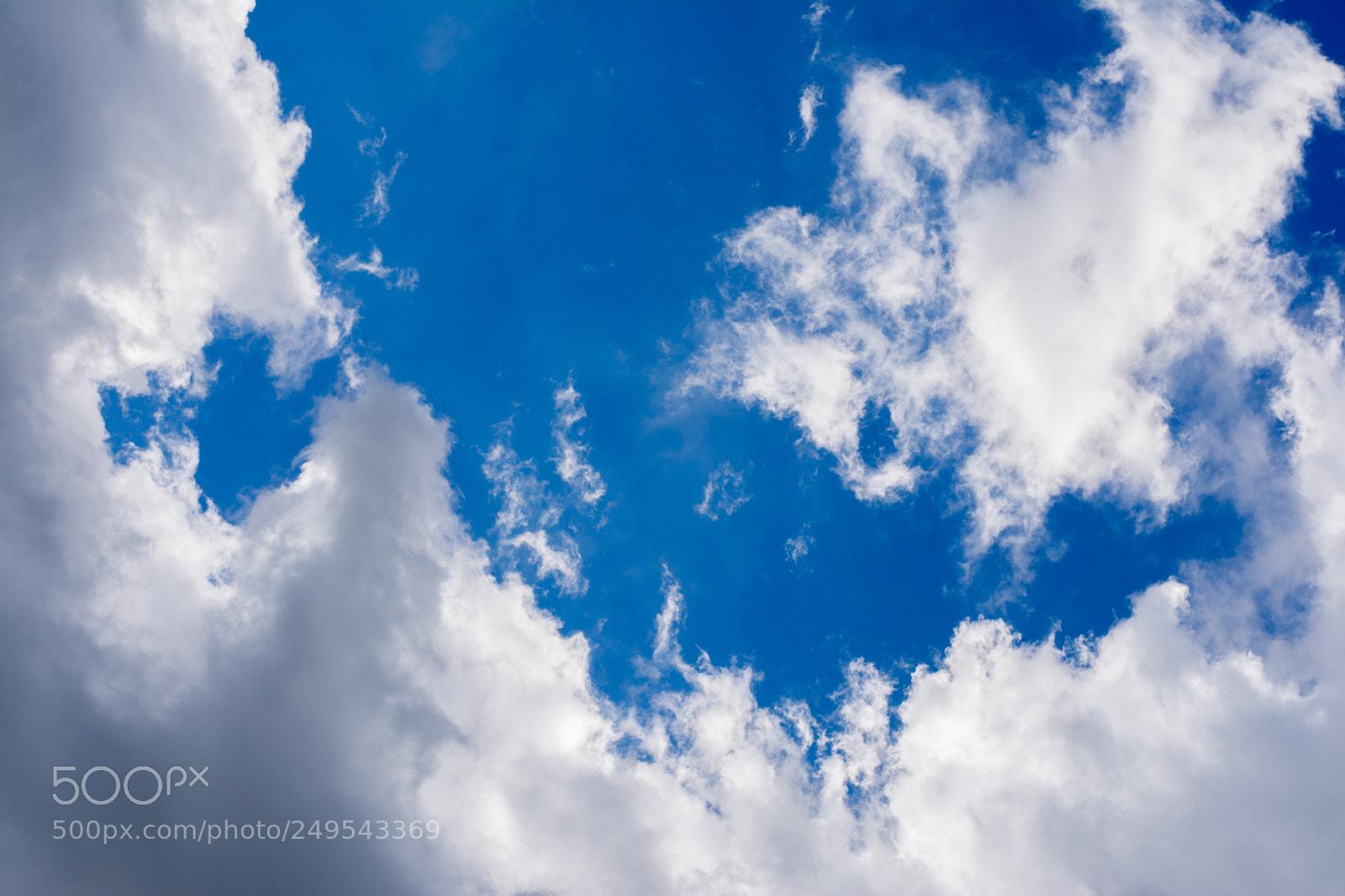 Nikon D5200 sample photo. Clear cloudy sky photography
