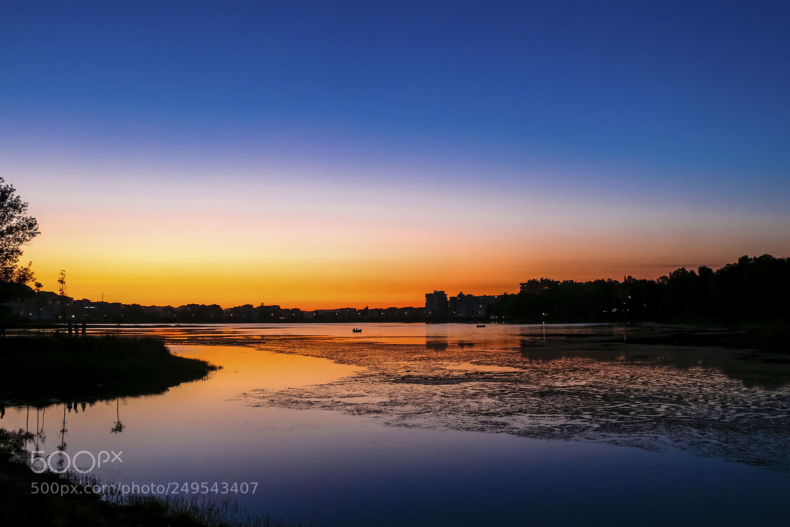 Canon EOS 650D (EOS Rebel T4i / EOS Kiss X6i) sample photo. Sunset over tirana lake photography