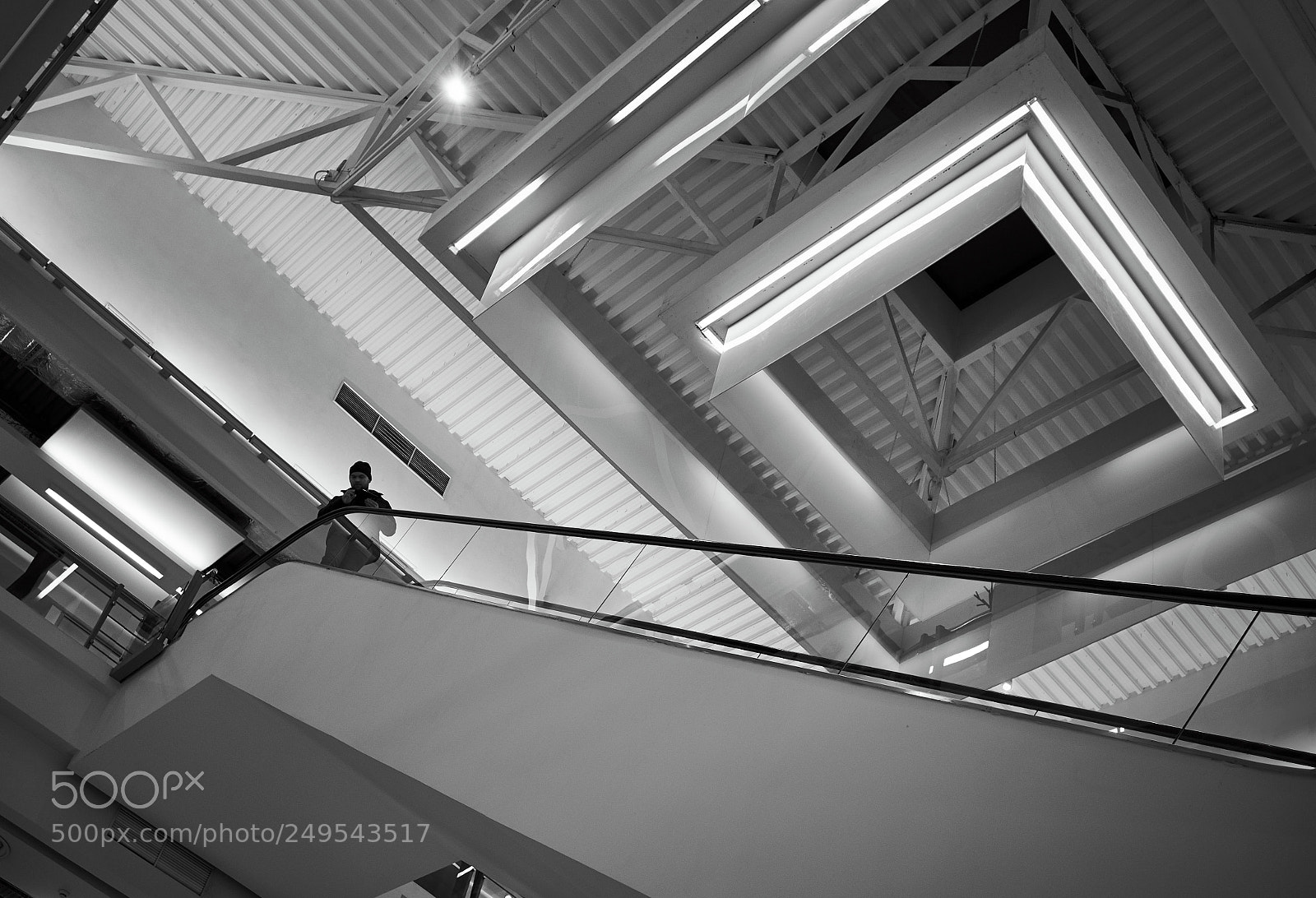 Fujifilm X-M1 sample photo. Ghost shopper photography