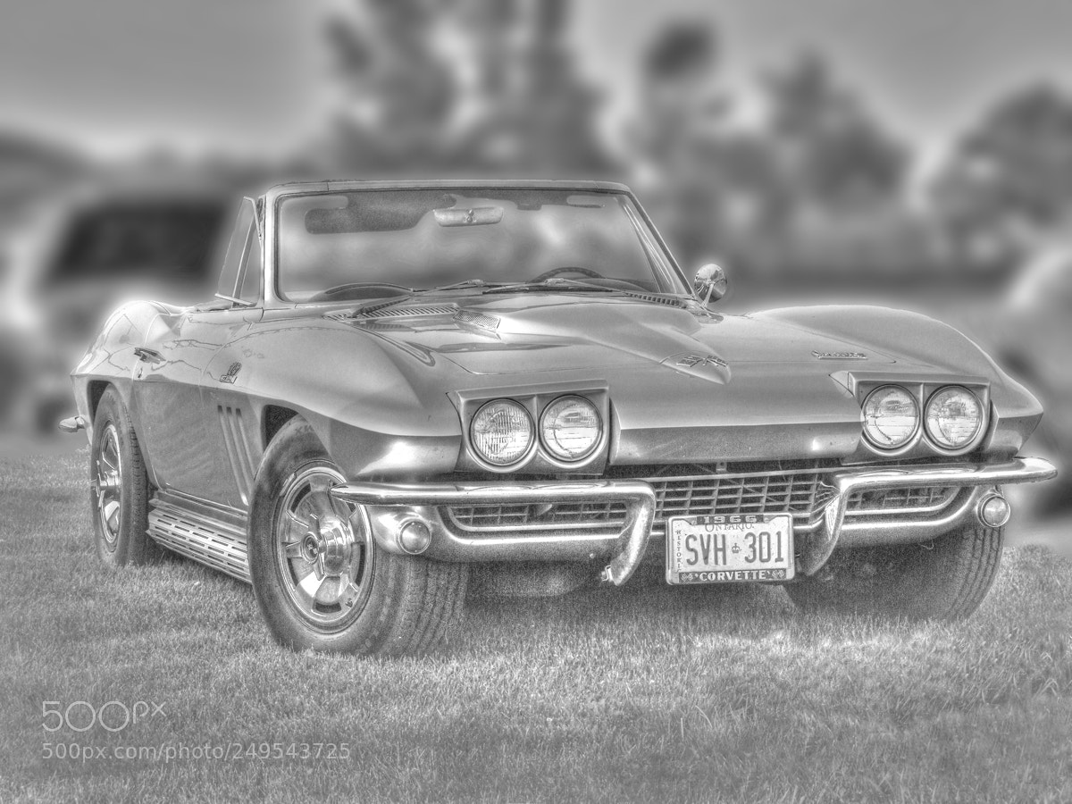 Fujifilm FinePix S100fs sample photo. Corvette photography