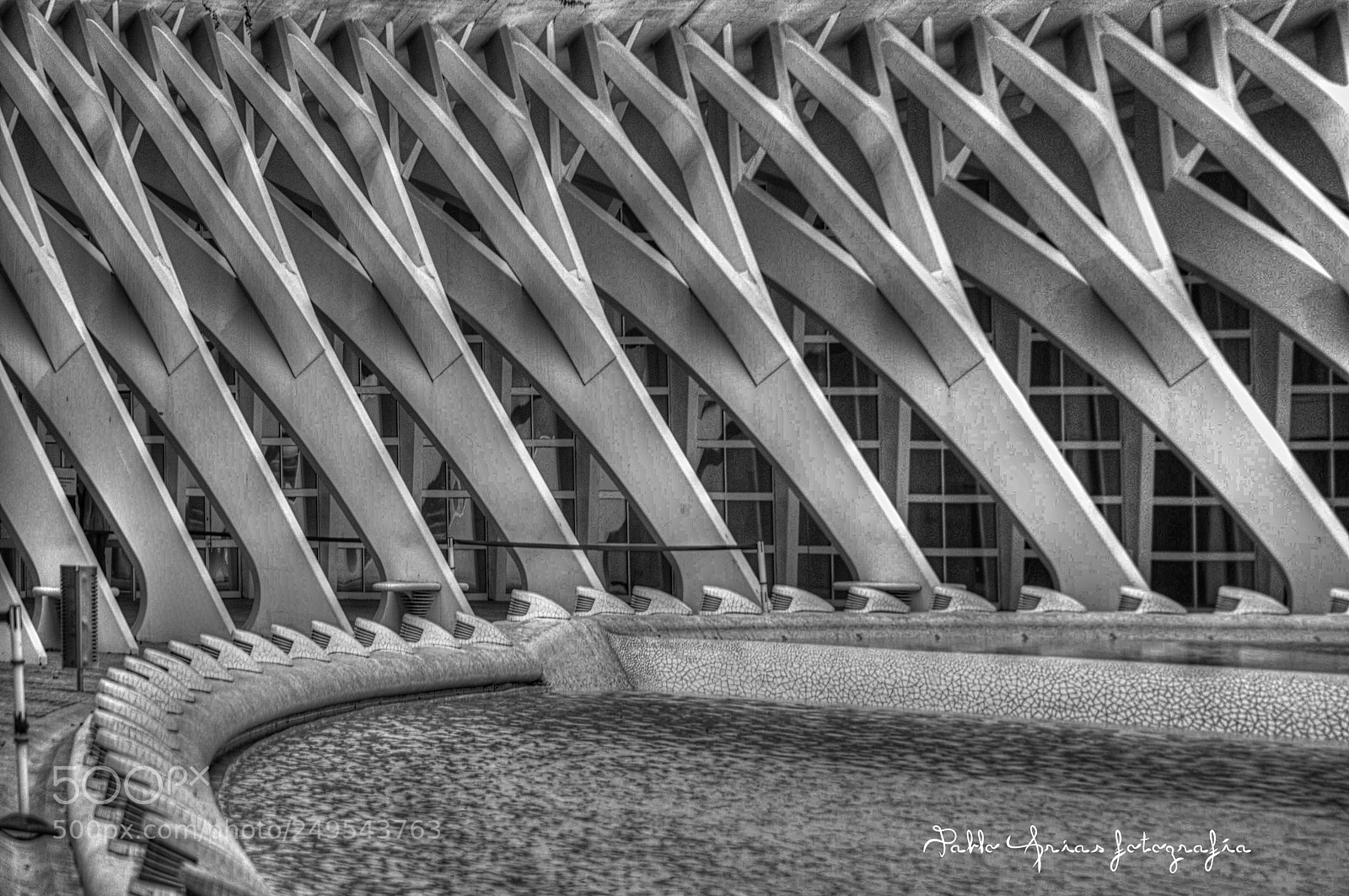 Nikon D300 sample photo. Las formas en arquitectura photography