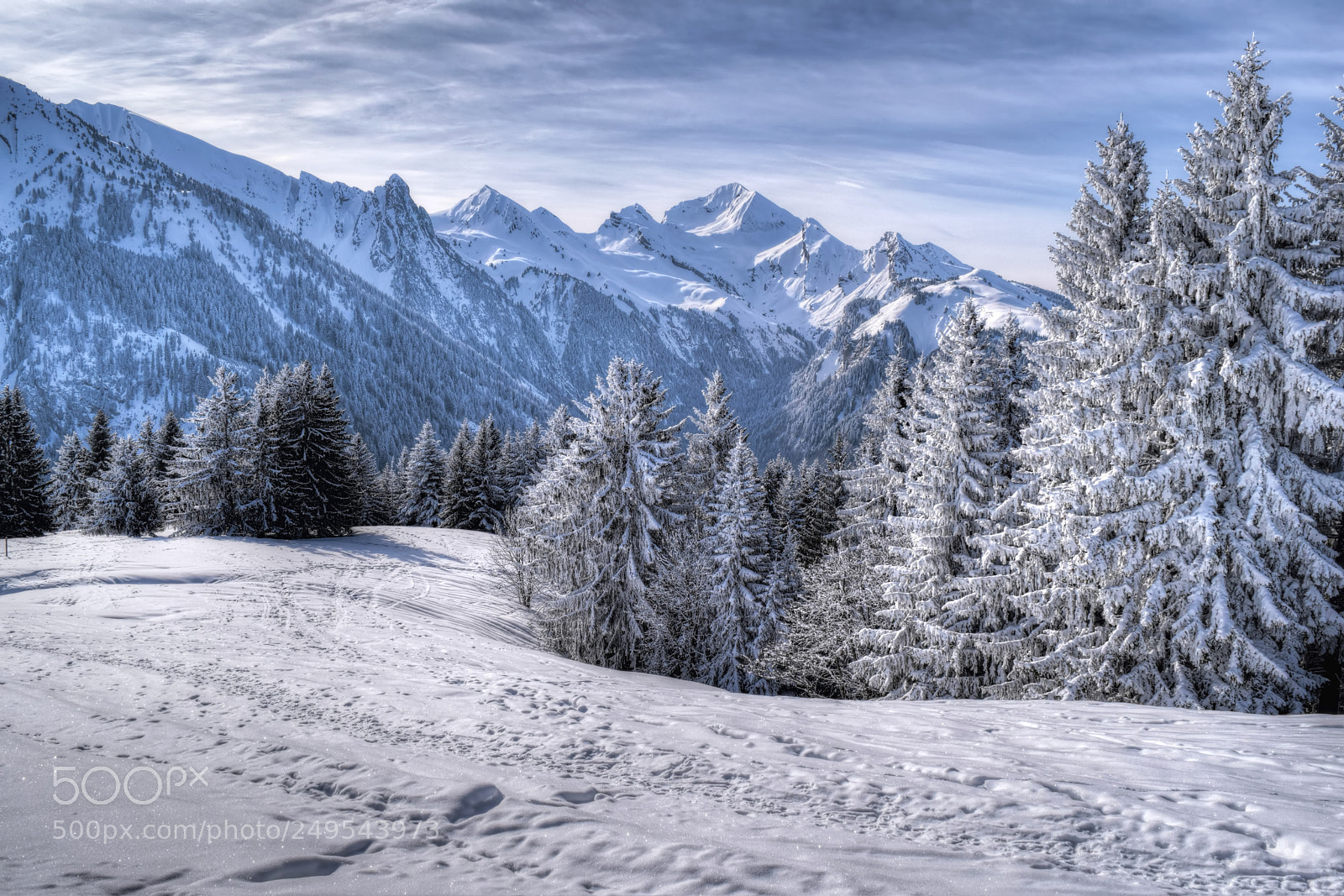 Nikon D5300 sample photo. Snow-covered alpine landscape photography