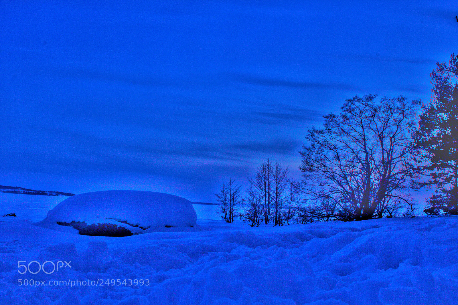 Canon EOS 550D (EOS Rebel T2i / EOS Kiss X4) sample photo. Twilight winterland photography