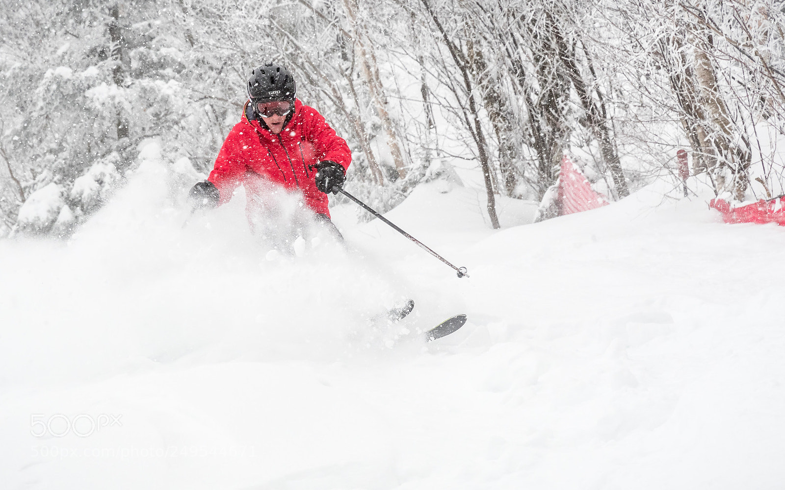 Nikon D500 sample photo. Magic snow photography