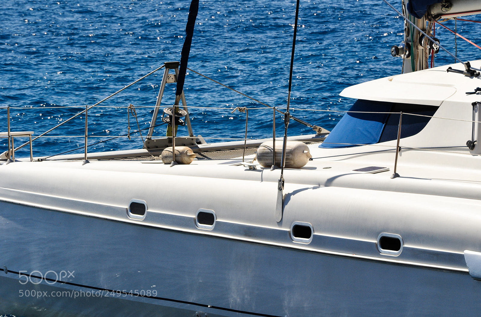 Nikon D5000 sample photo. Catamaran photography