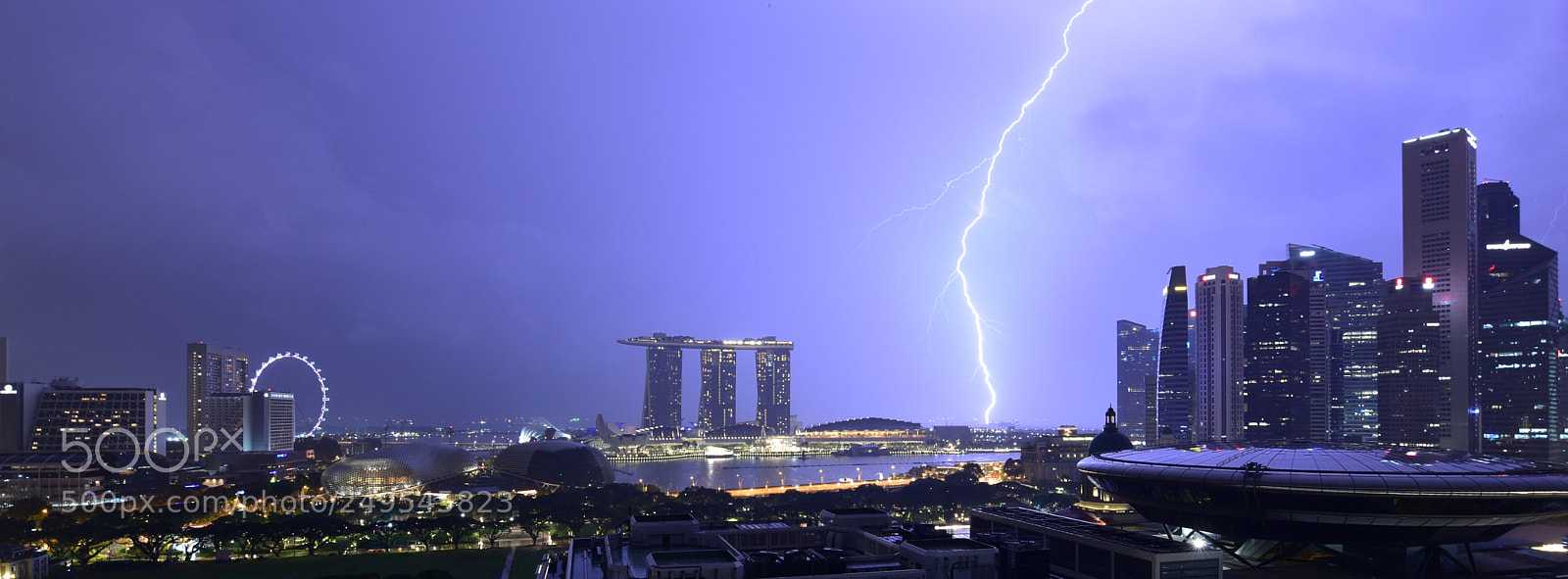 Nikon D5500 sample photo. Lightning photography