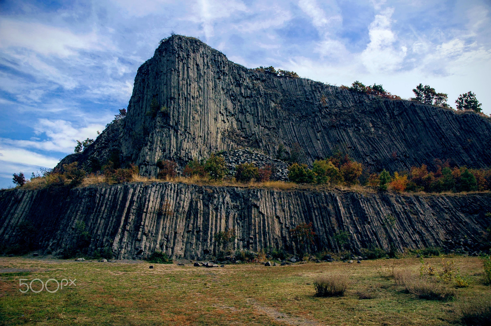 Nikon D70 sample photo. Basalt columns photography