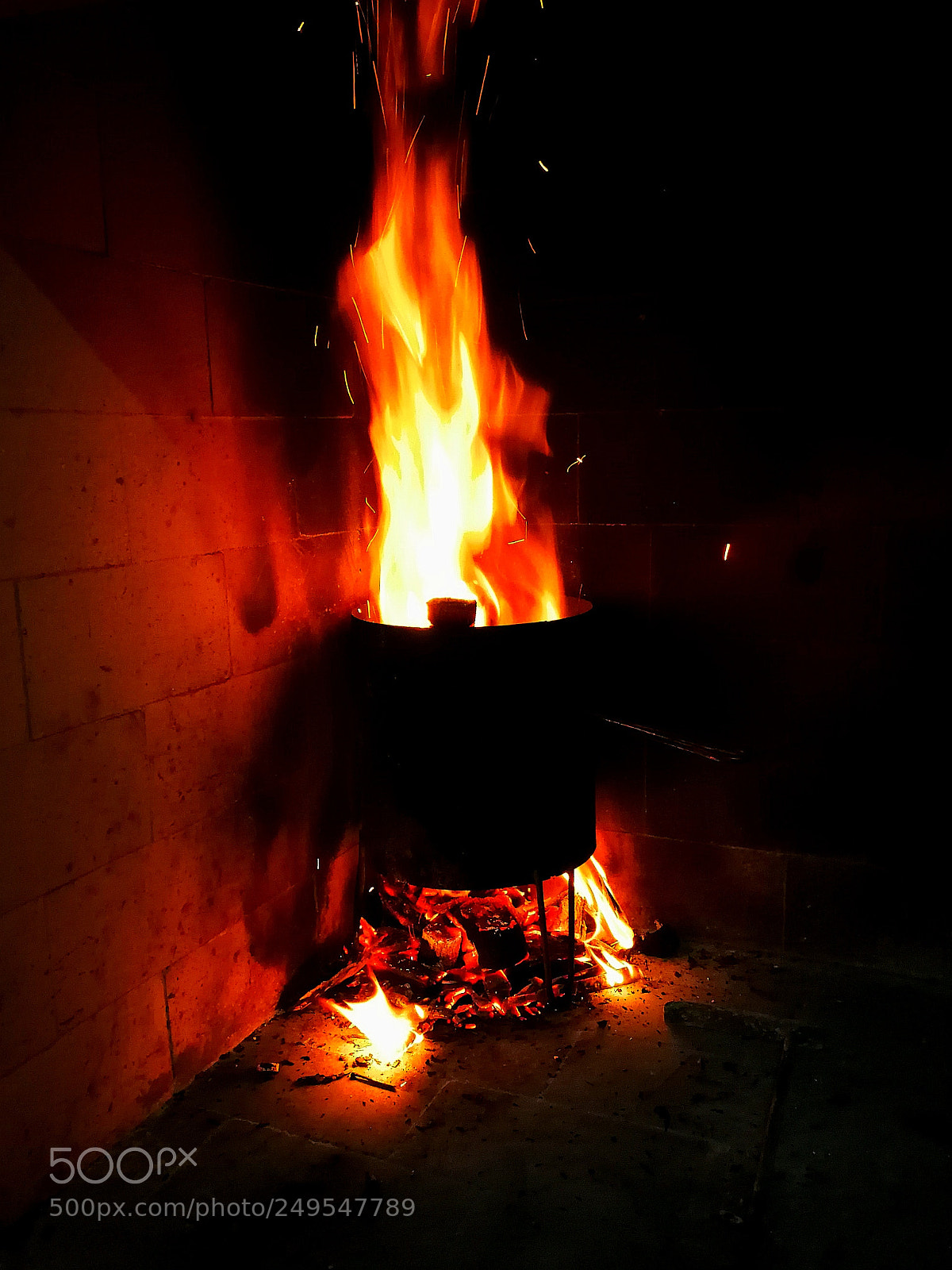 HUAWEI Mate 9 sample photo. Fuego intenso! photography