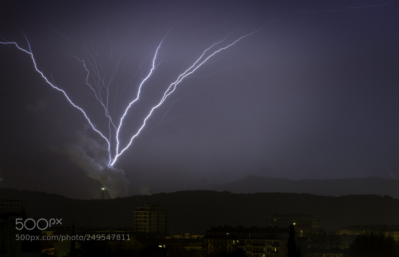 Nikon D7000 sample photo. L'orage photography