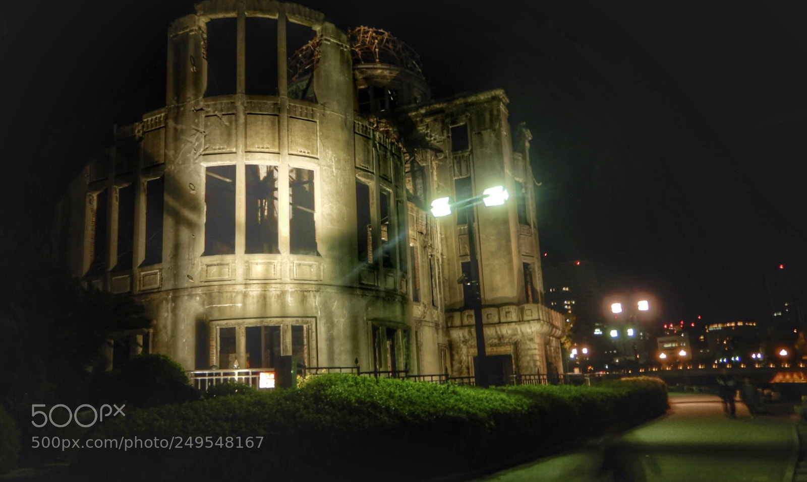 Nikon Coolpix A900 sample photo. Hiroshima atomic bomb dome photography