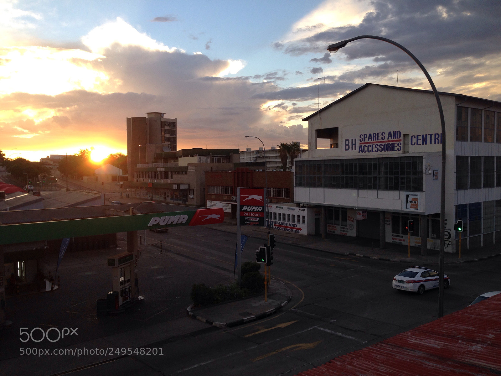 Apple iPhone 5 sample photo. Sunset city of whk photography