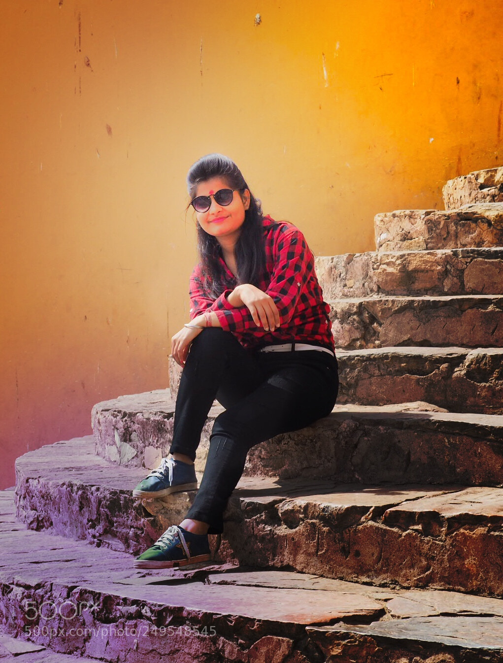 Olympus OM-D E-M10 II sample photo. Jaipur pose photography