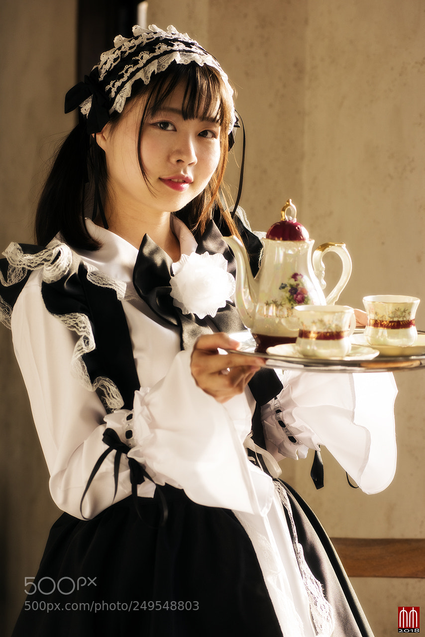 Nikon D810 sample photo. Kayo 21yod maid cos 02 photography