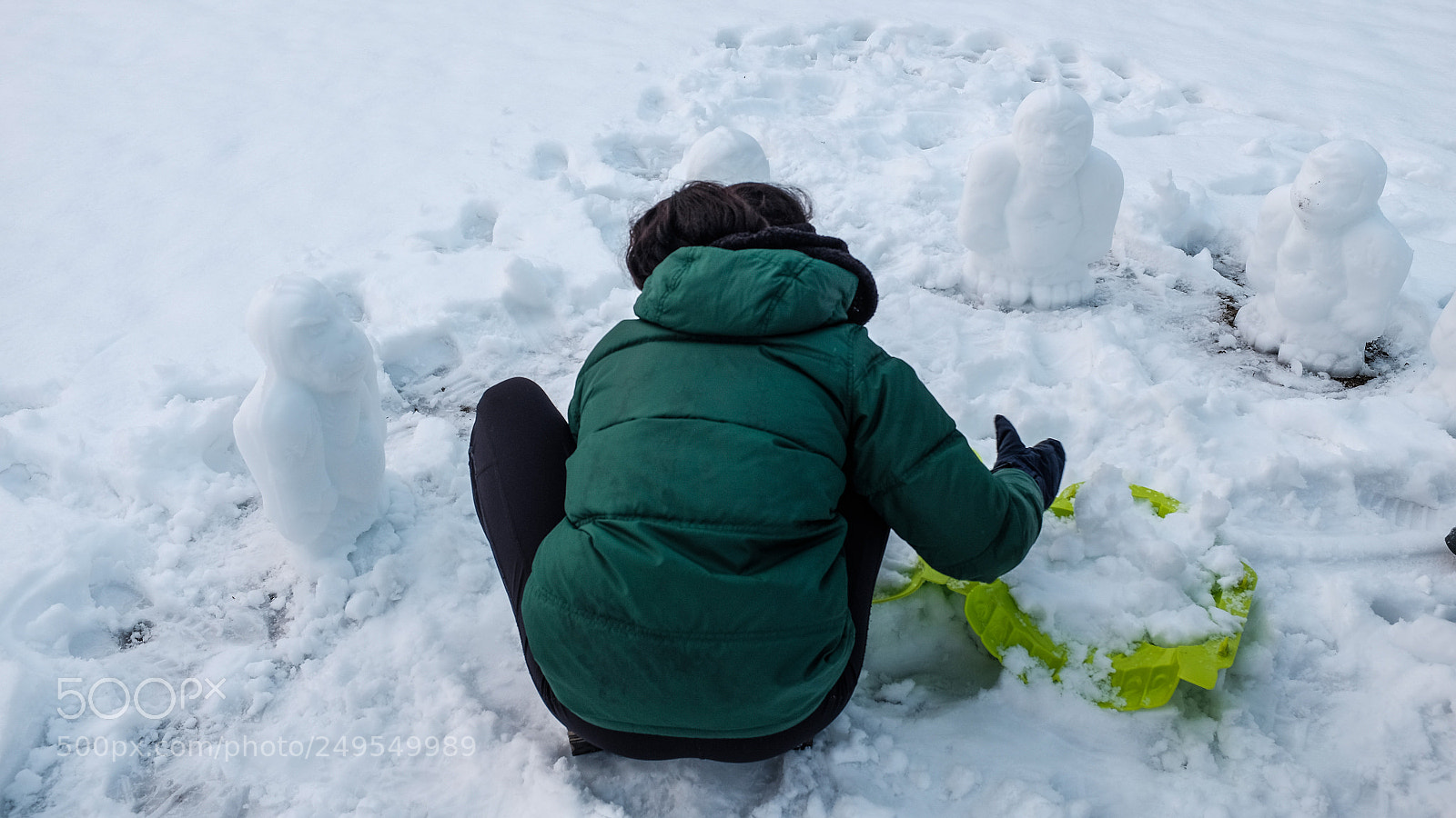 Fujifilm X100T sample photo. Snow works photography
