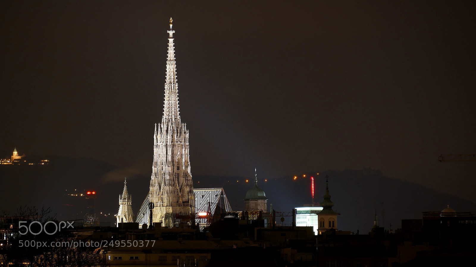 Panasonic DMC-G81 sample photo. Stephansdom at night photography