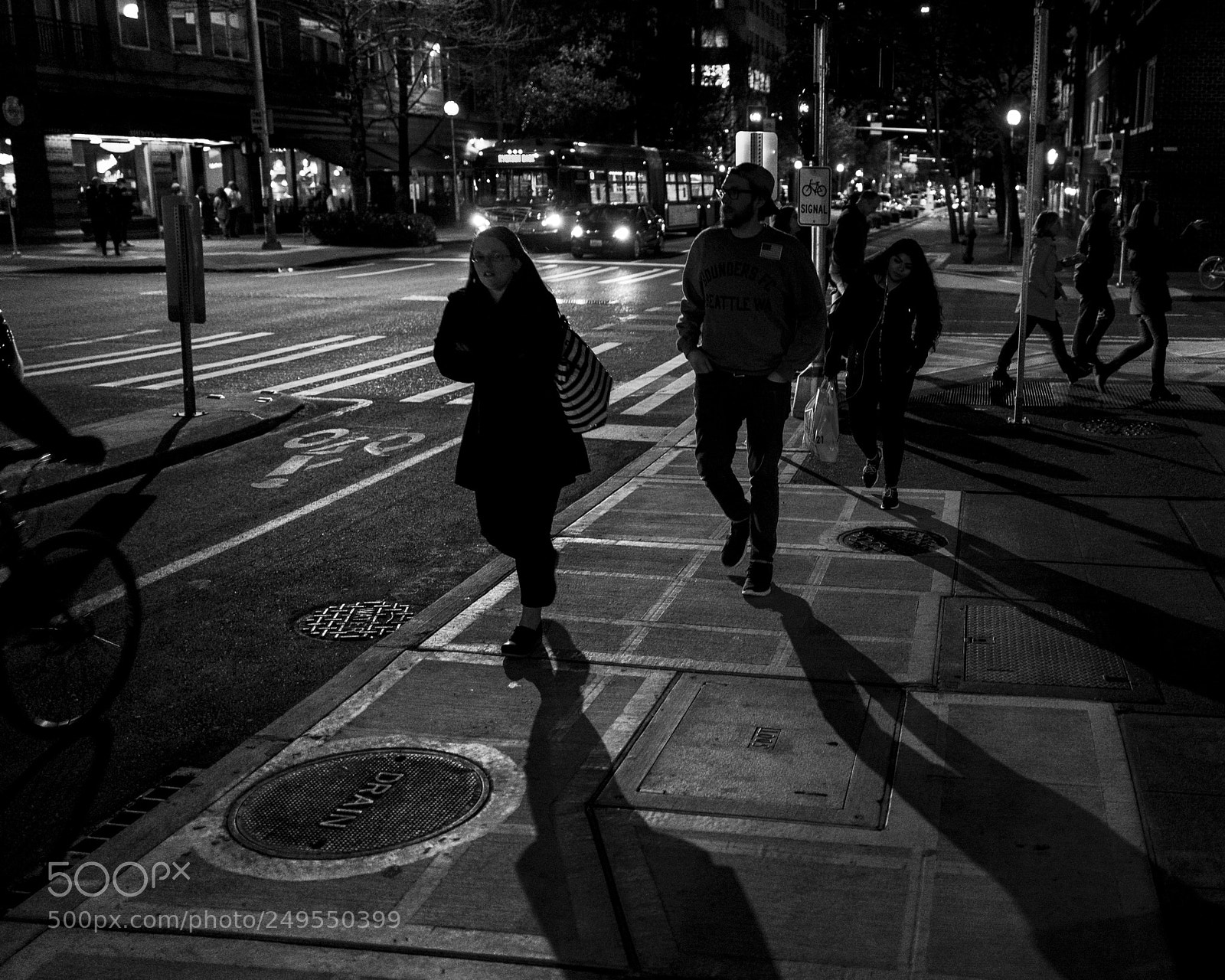 Leica Q (Typ 116) sample photo. Sidewalk shadows photography