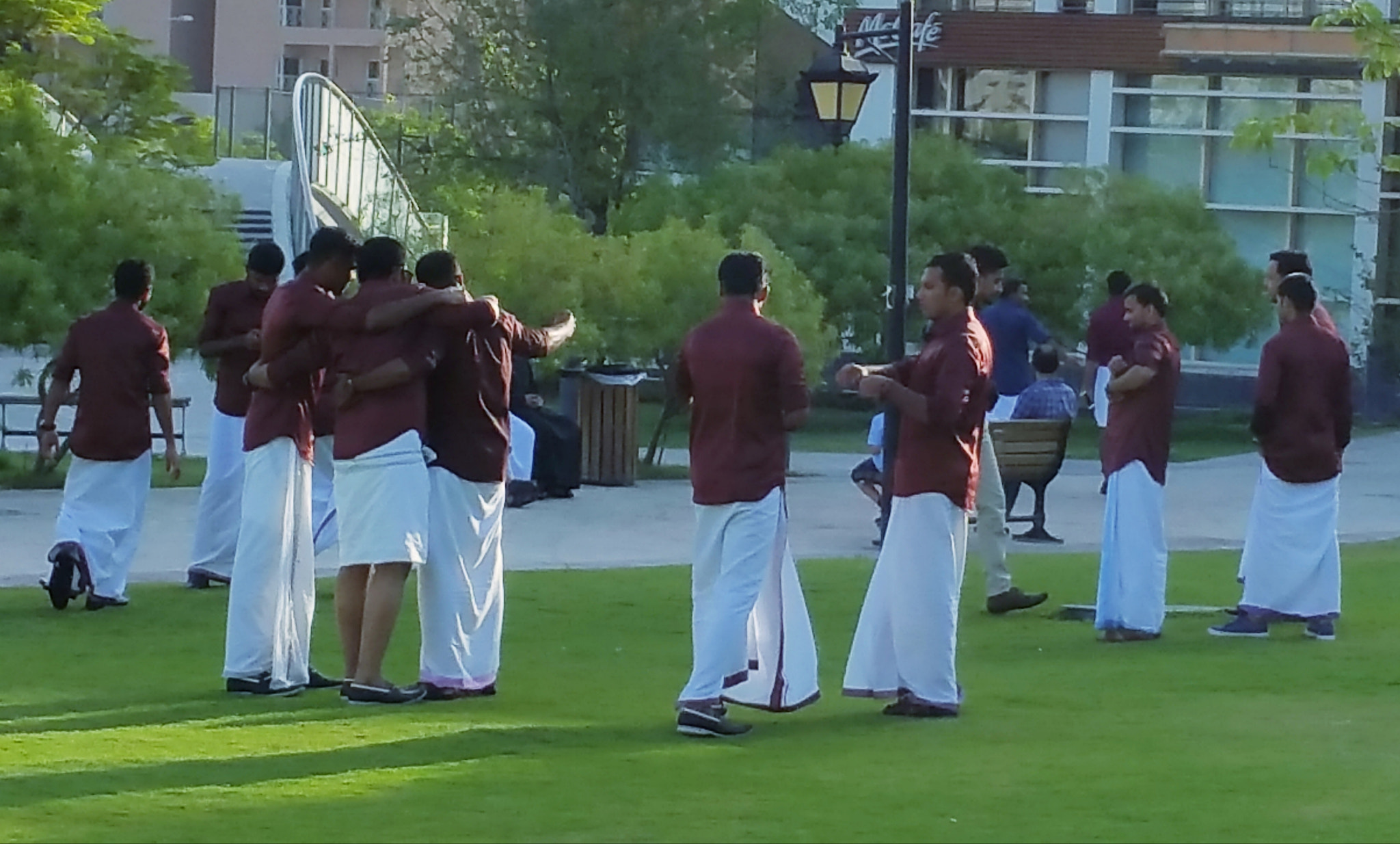 Samsung Galaxy Note Edge sample photo. Indian muslims morning party after praying photography