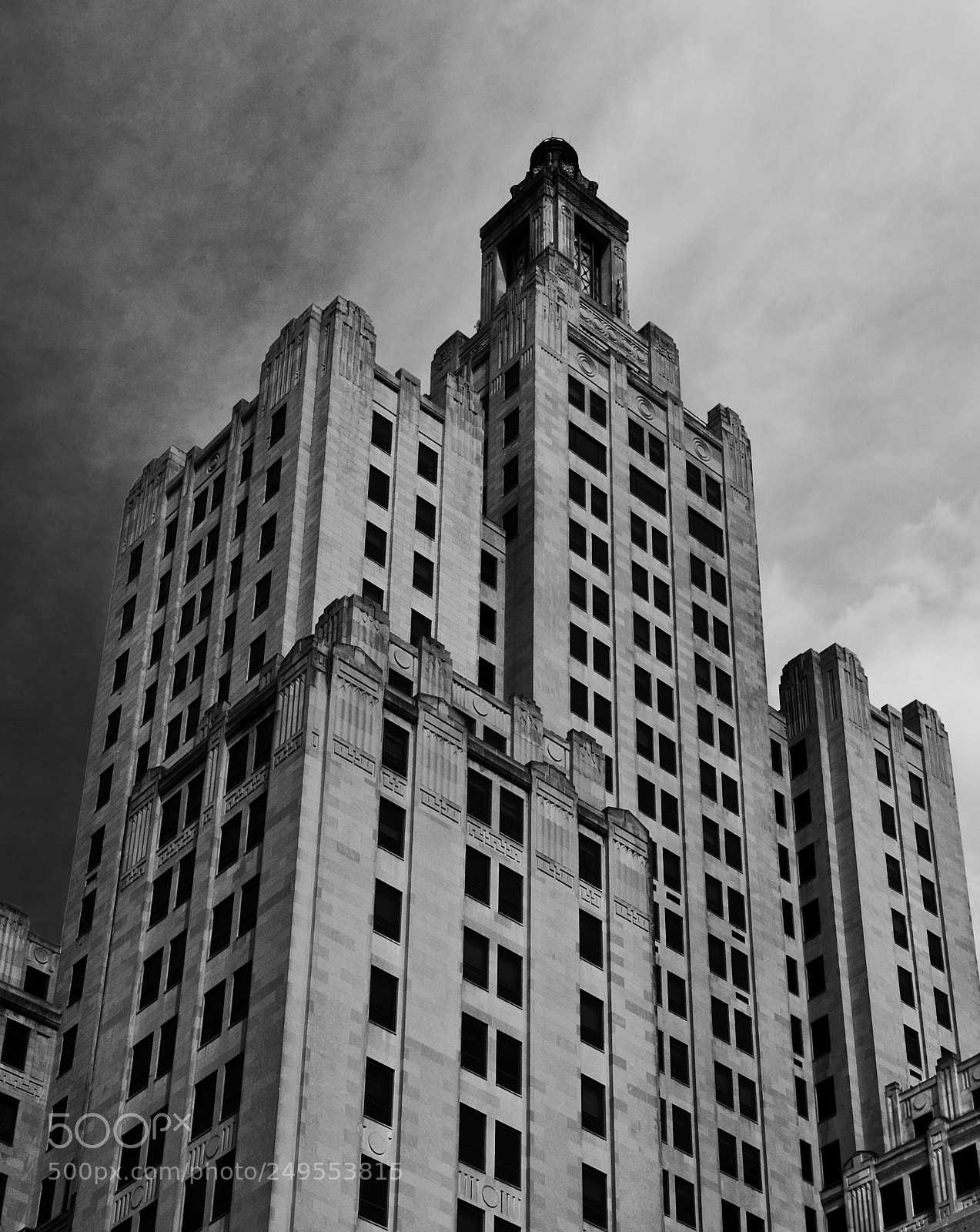 Nikon D700 sample photo. Industrial national bank building photography