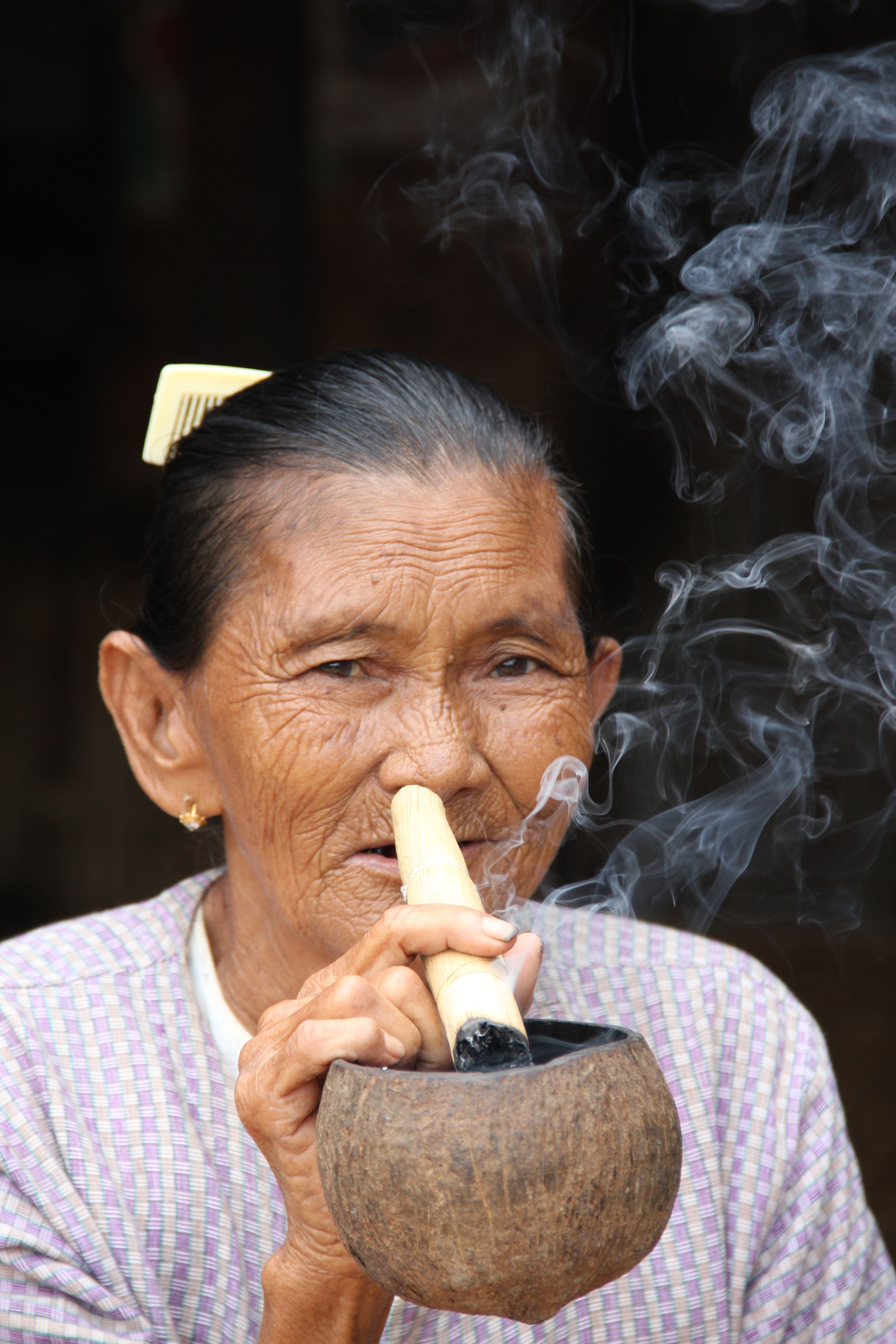 Canon EOS 550D (EOS Rebel T2i / EOS Kiss X4) sample photo. She smokes one of these each day photography