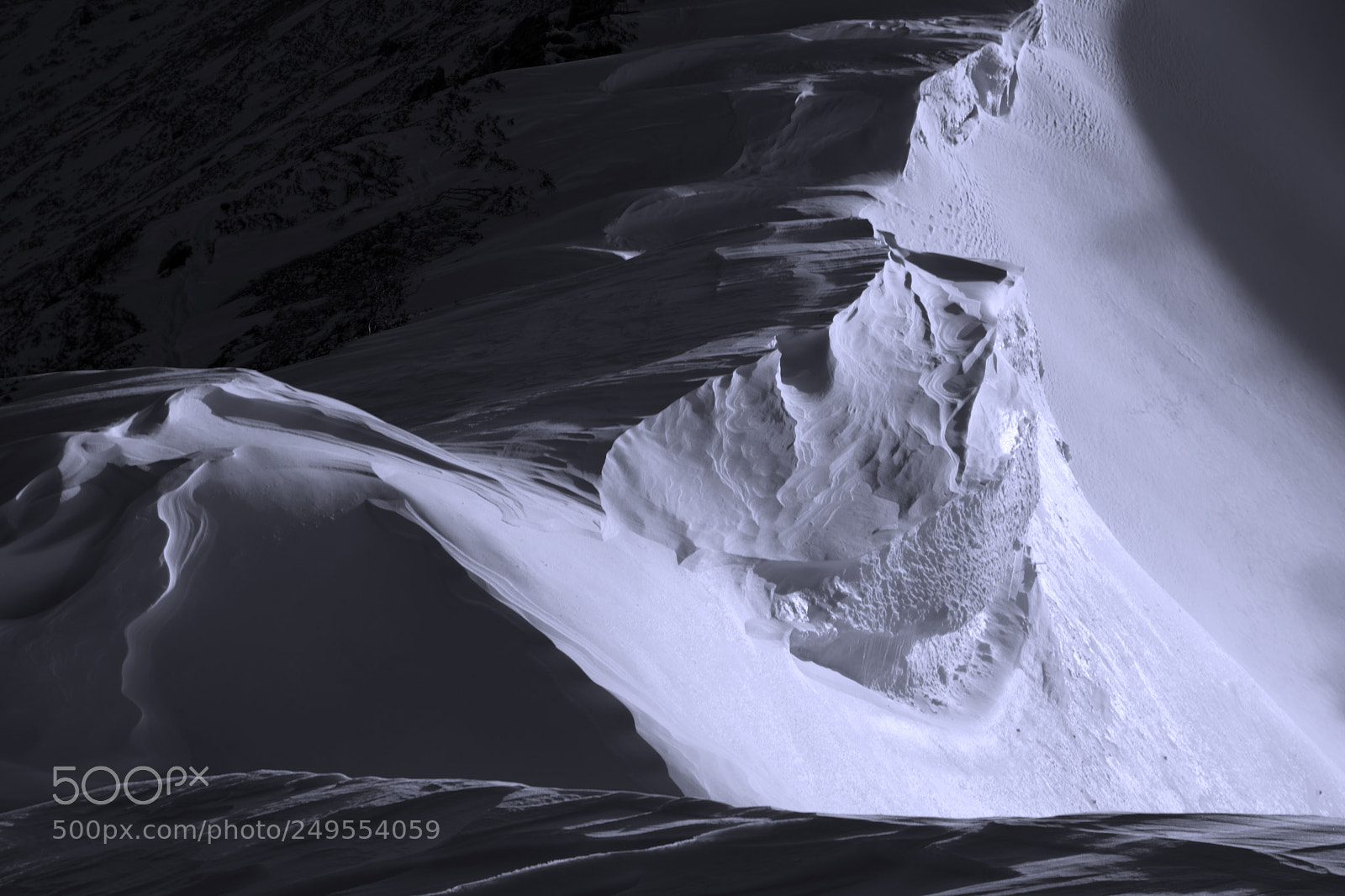 Nikon D7200 sample photo. Snow mountain photography