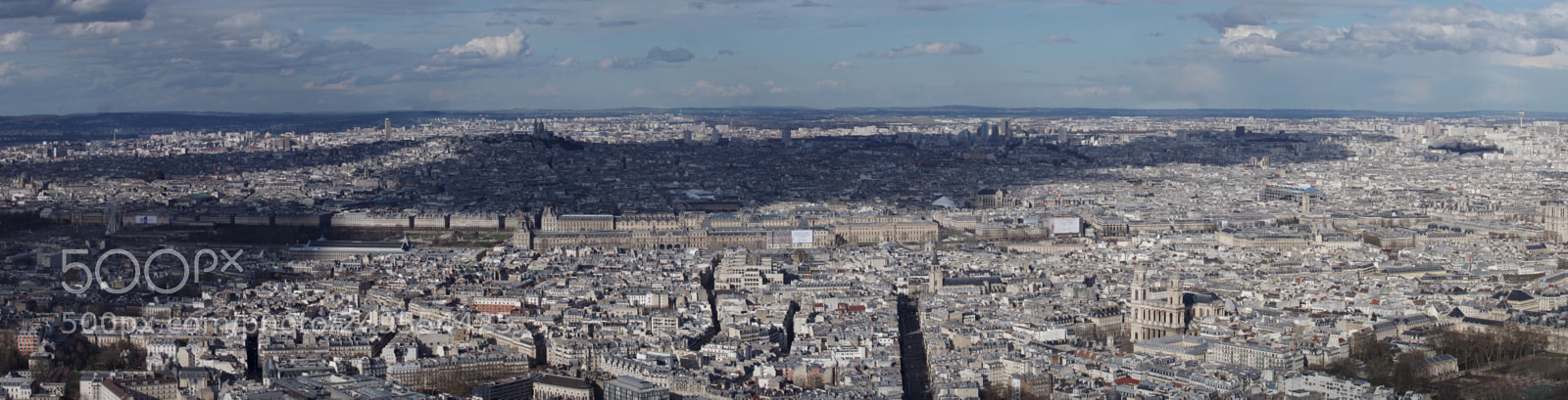 Pentax K-S2 sample photo. Paris panorama photography