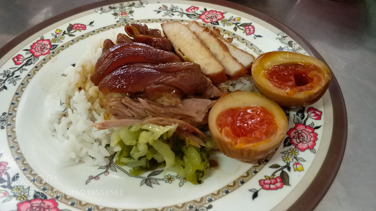 Xiaomi MI6 sample photo. Stewed porkleg with rice photography