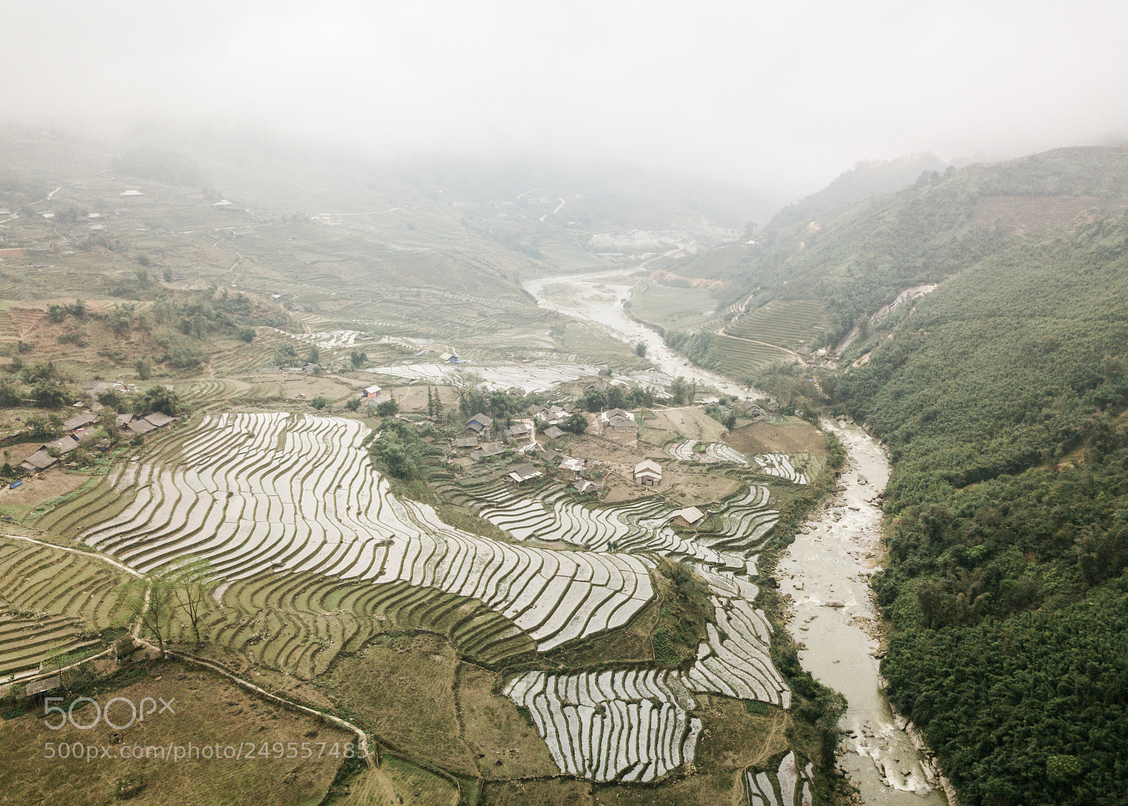 DJI FC220 sample photo. Giang ta chai, lao photography
