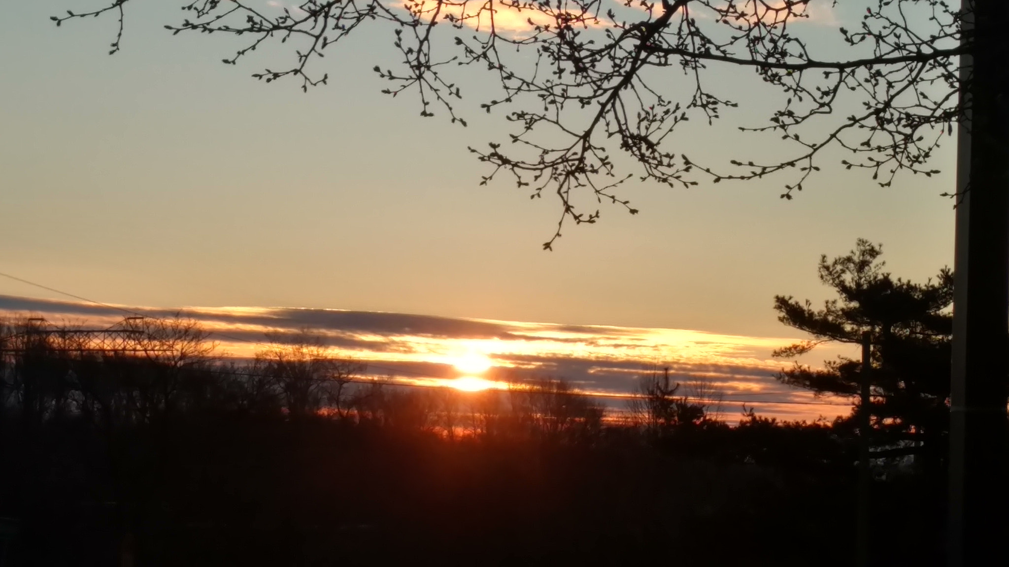 Motorola DROID Turbo 2 sample photo. Sunrise from mcdonald's parking lot photography