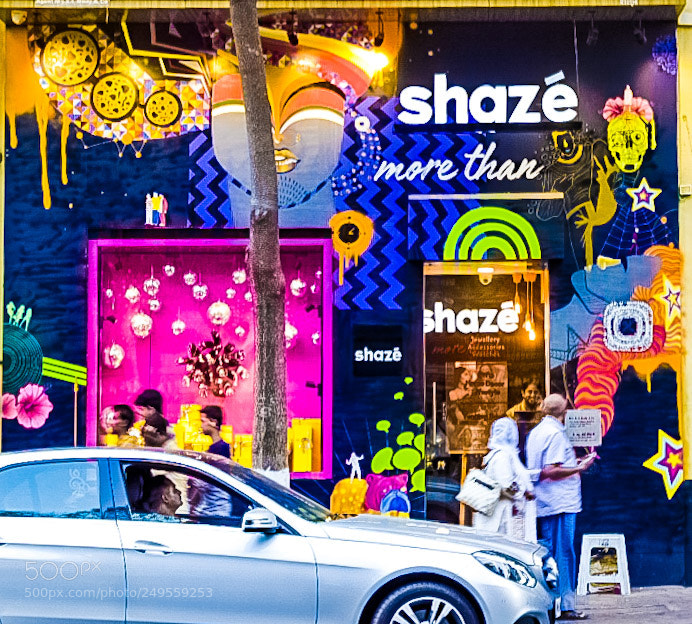 Nikon D5300 sample photo. Colorful storefront photography