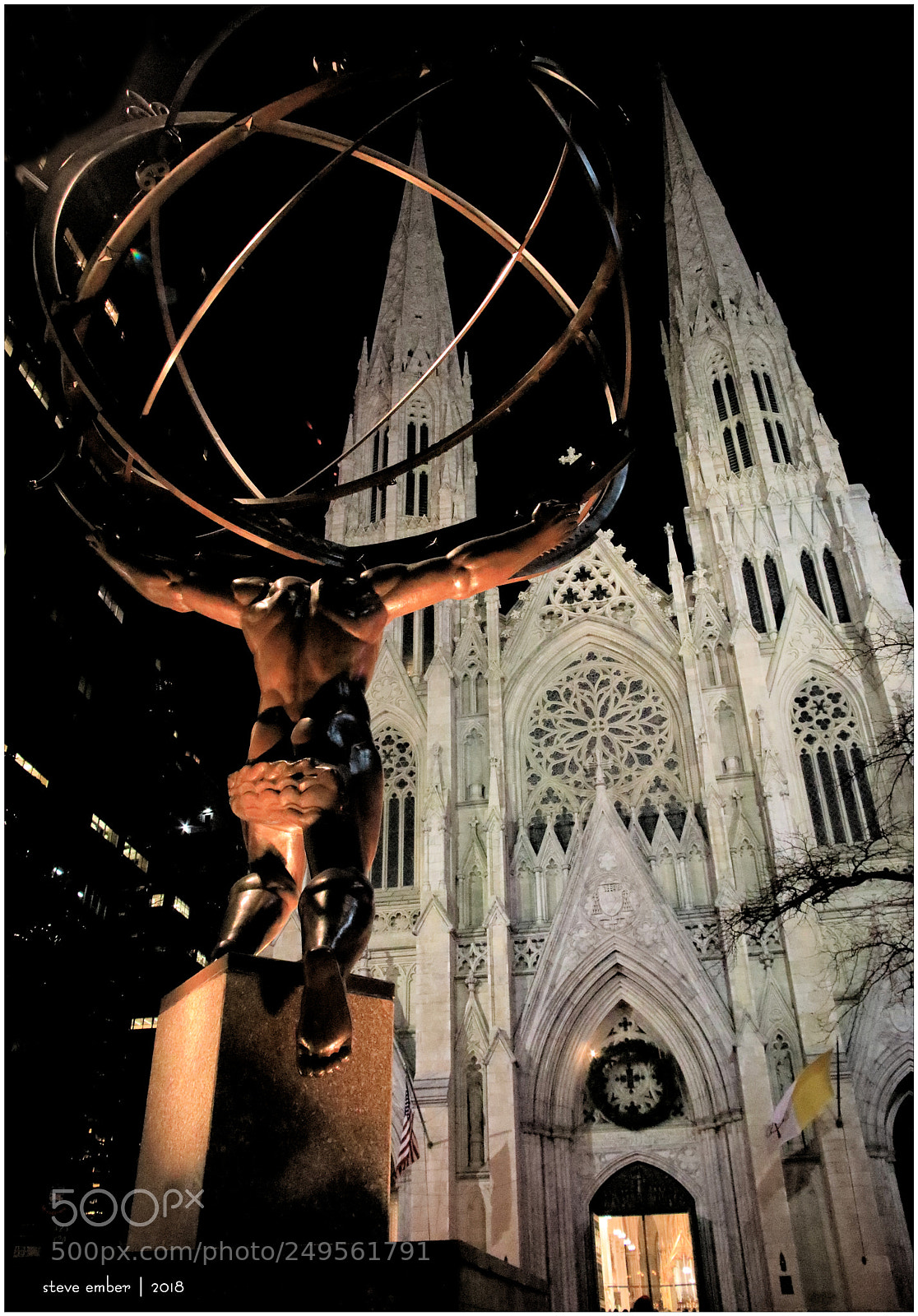 Canon EOS 5D Mark IV sample photo. Atlas + st patrick's photography