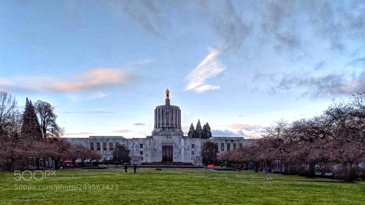 Google Pixel 2 sample photo. Morning capitol 3142018 photography