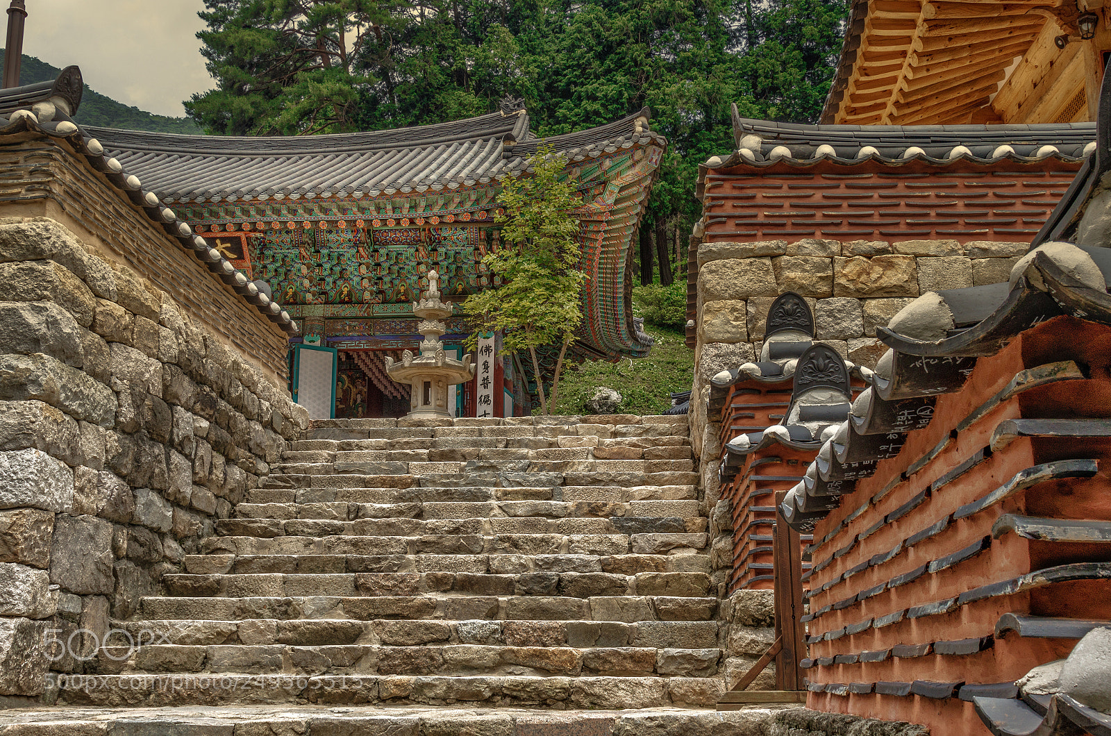 Canon EOS 7D Mark II sample photo. South korea temple photography