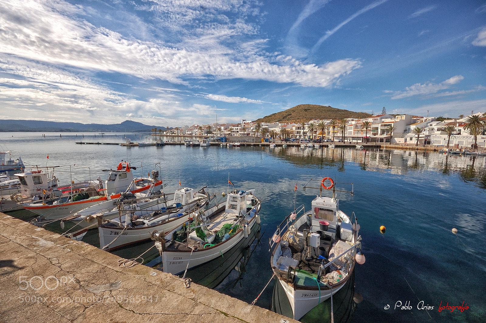 Nikon D50 sample photo. Puerto de pescadores photography