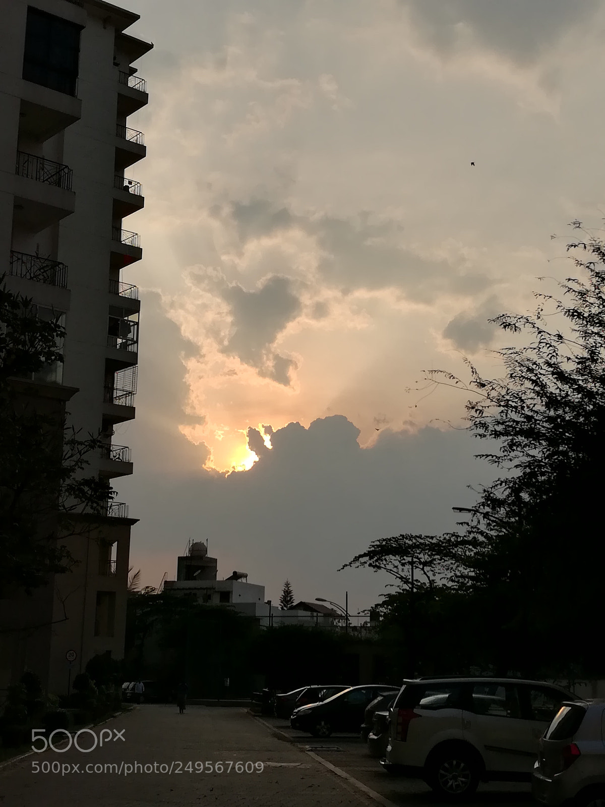 HUAWEI honor 6x sample photo. Sunset from apartment photography