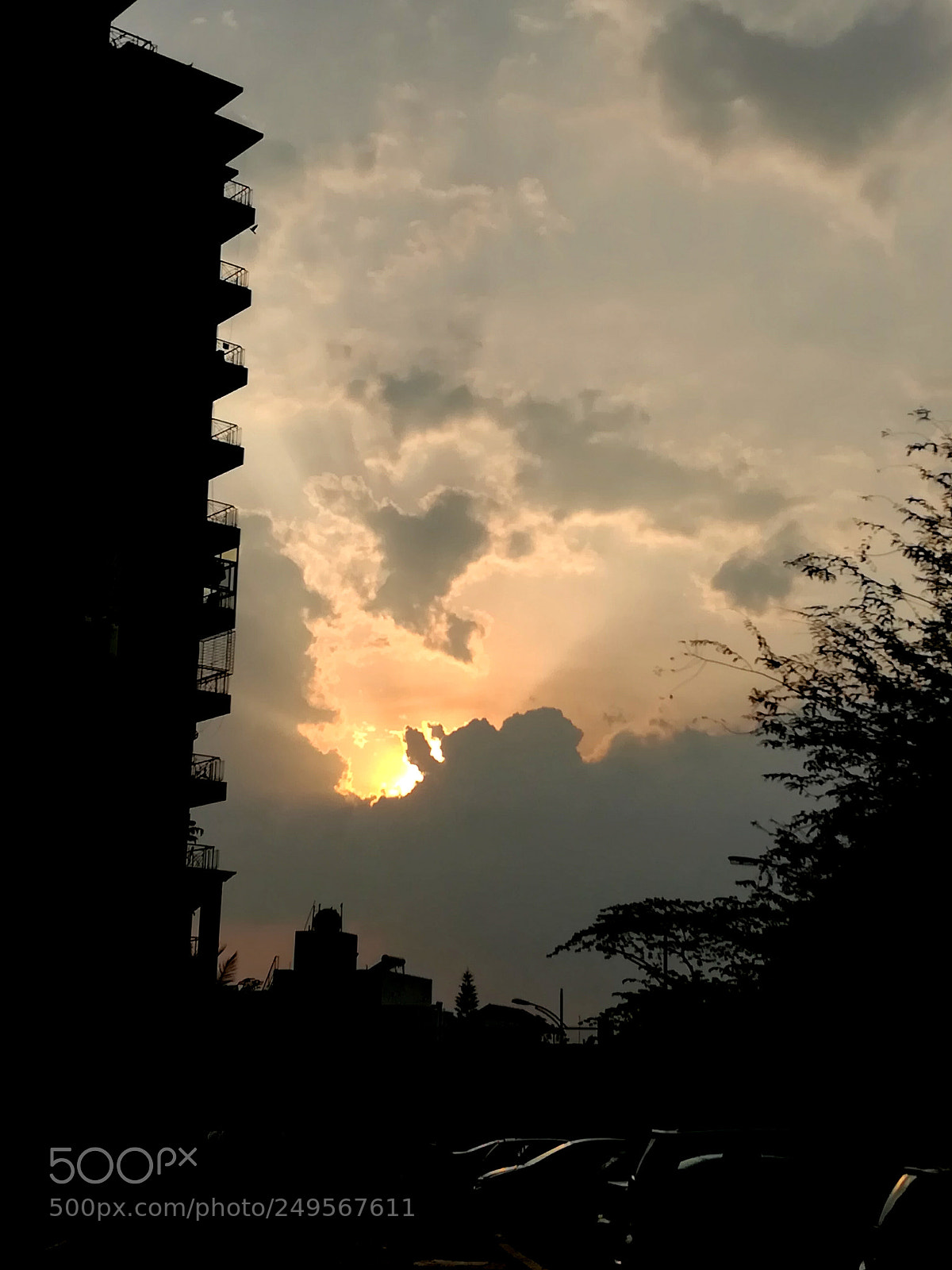 HUAWEI honor 6x sample photo. Sunset from apartment photography
