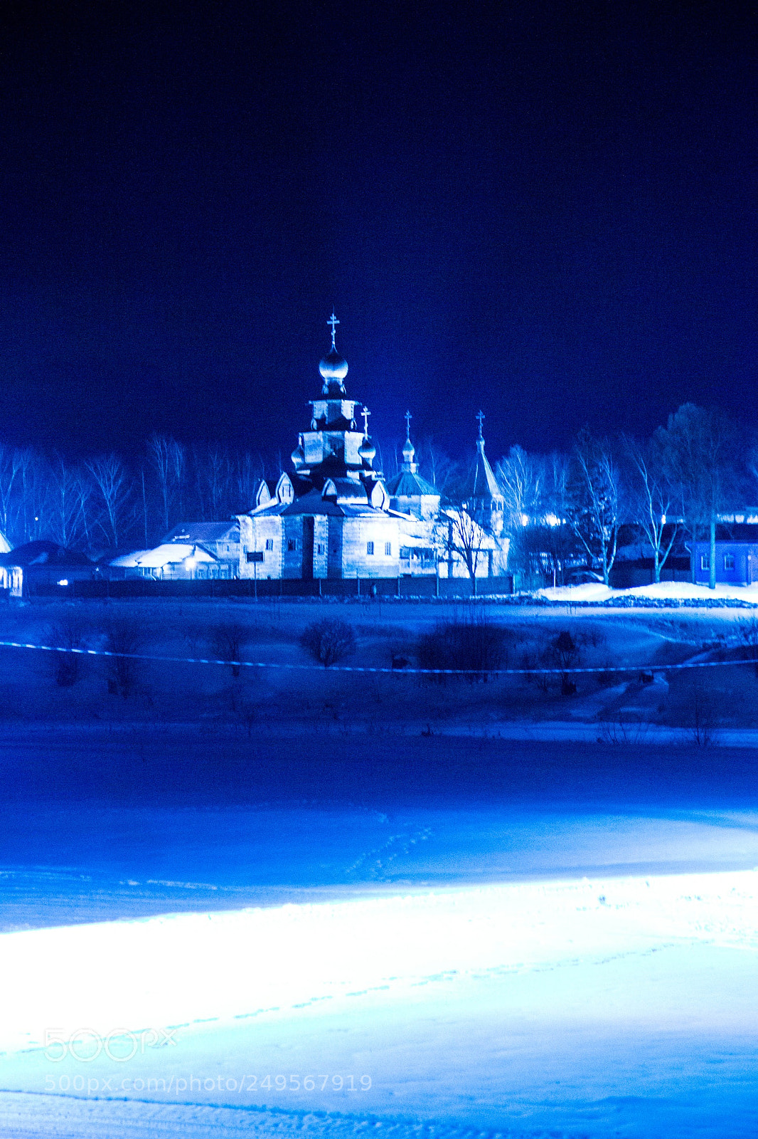 Canon EOS 70D sample photo. Blue night photography