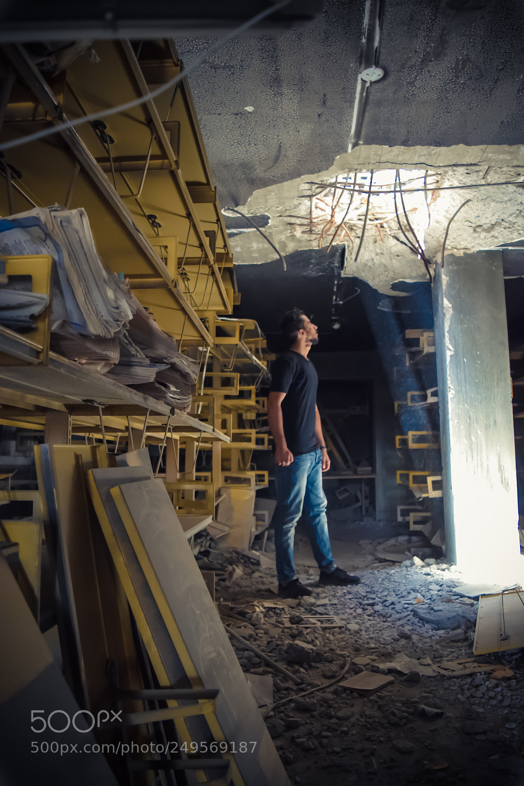 Nikon D5300 sample photo. Imagining destruction photography