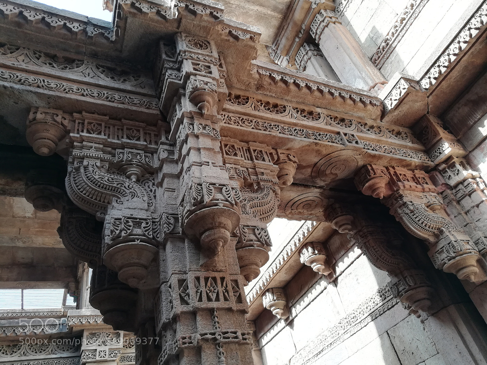 HUAWEI honor 6x sample photo. Stepped well near ahmedabad photography