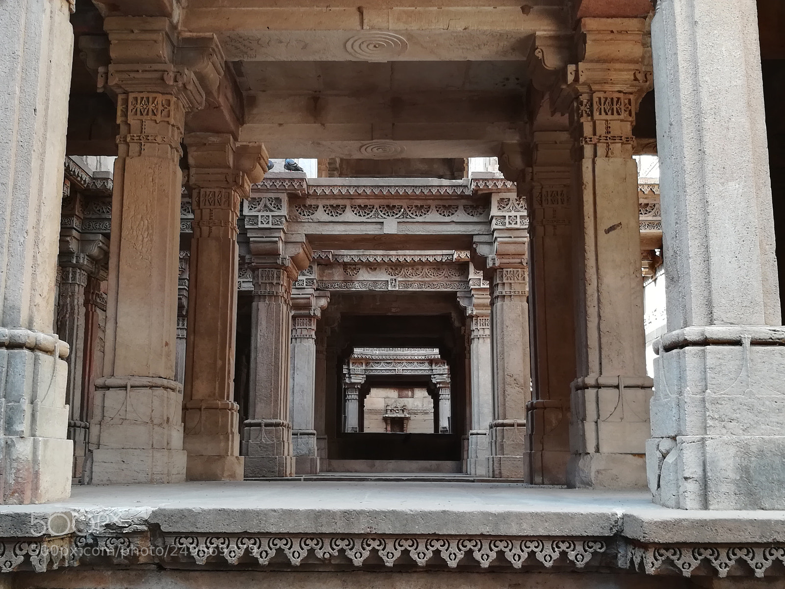 HUAWEI honor 6x sample photo. Stepped well near ahmedabad photography