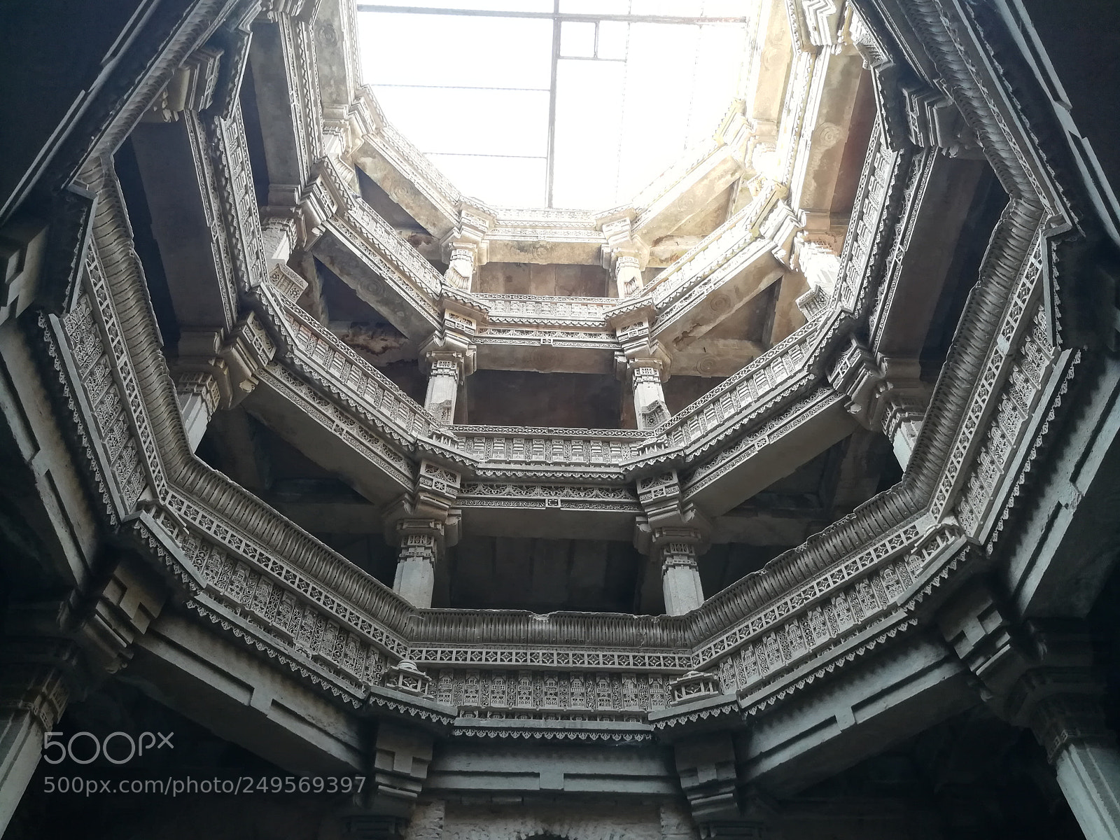 HUAWEI honor 6x sample photo. Stepped well near ahmedabad photography