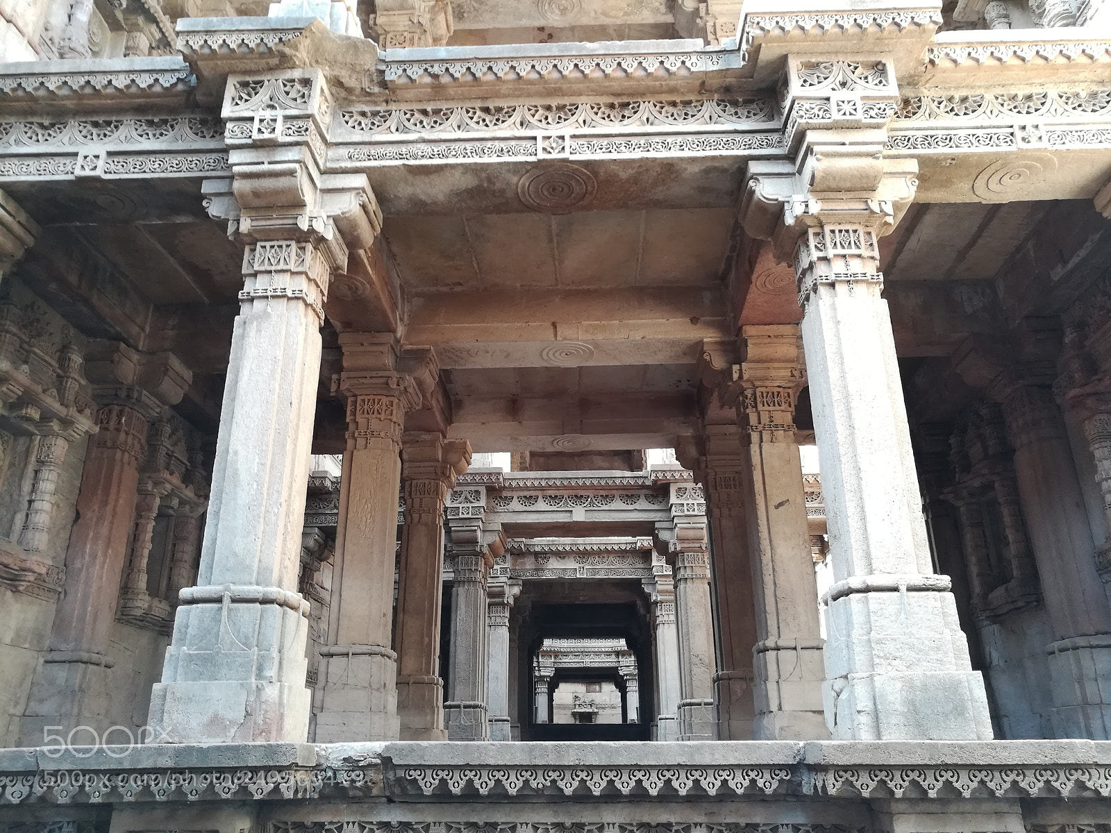 HUAWEI honor 6x sample photo. Stepped well near ahmedabad photography