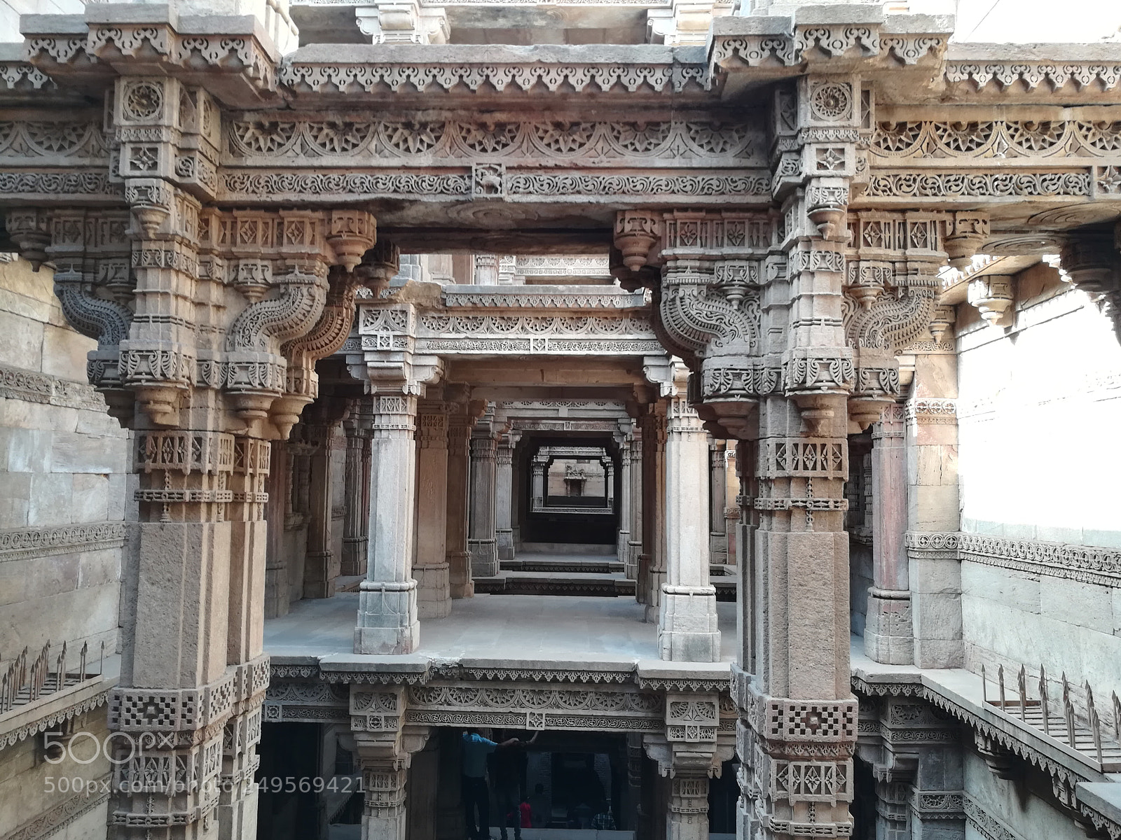 HUAWEI honor 6x sample photo. Stepped well near ahmedabad photography