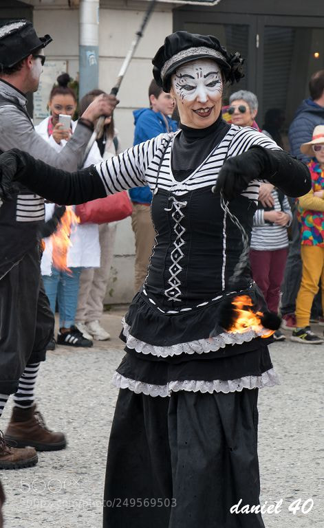 Canon EOS 70D sample photo. Cracheur de feu photography