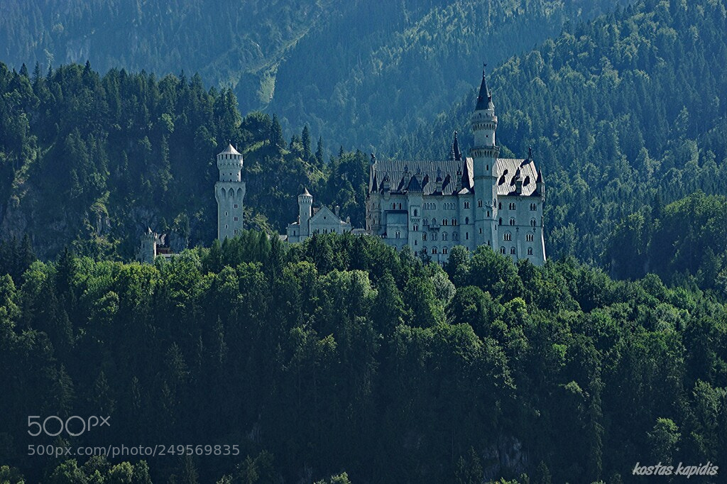 Sony SLT-A77 sample photo. Neuschwanstein germany photography