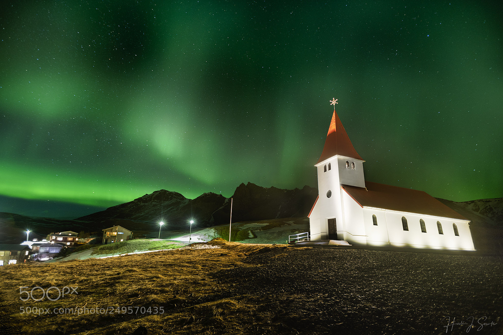 Sony a7R III sample photo. Aurora over vik photography
